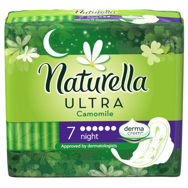 Naturella Ultra Night 7ks - Kosmetika Pro ženy Intimní hygiena Vložky